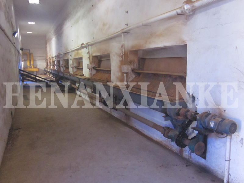 滾桶聚合氯化鋁生產(chǎn)車間